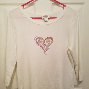 White Talbots top